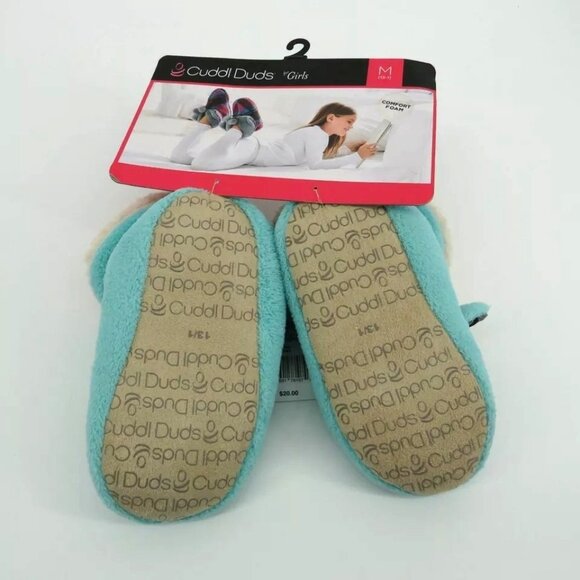 Cuddl Duds Girls Sheep Slippers Medium 13-1 NWT - Picture 5 of 5